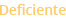 Calificaci�n Deficiente